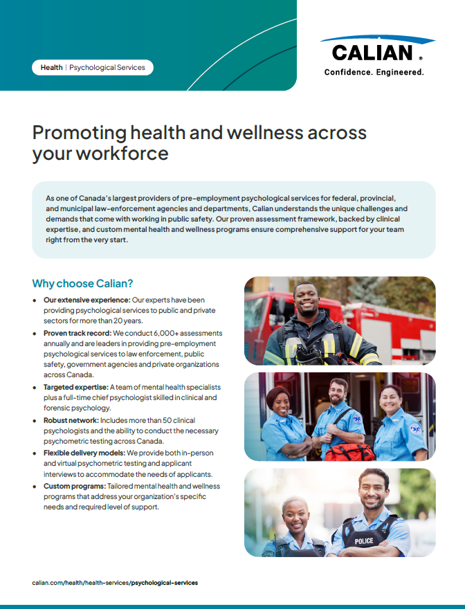 Promoting health and wellness across your workforce - Resources