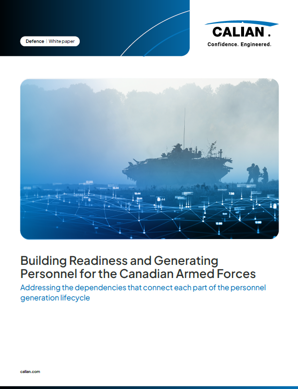 Building Readiness and Generating Personnel for the Canadian Armed ...