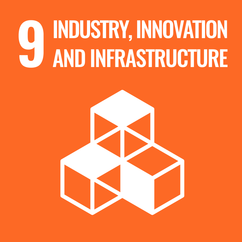 9 industry, innovation and infrastructure.