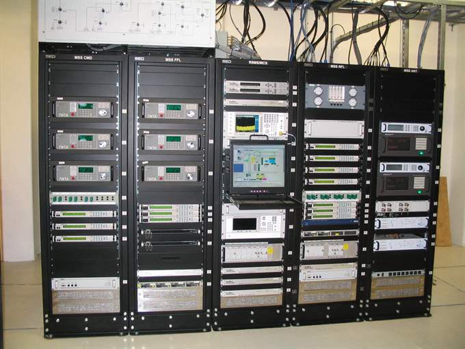 Calian's Mexsat rack project.