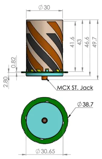 HC979EXF Multi-Constellation Full-Band Antenna - Advanced